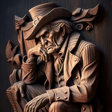 3D model uncle sam (STL)